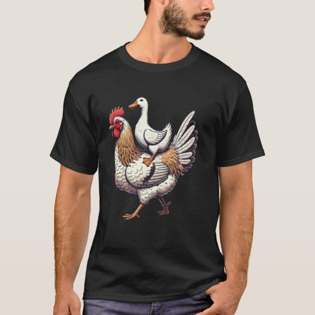 Camiseta Frango de Pato Fofo (Frente)