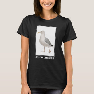 Camiseta Frango de Praia - Humor do Caveira