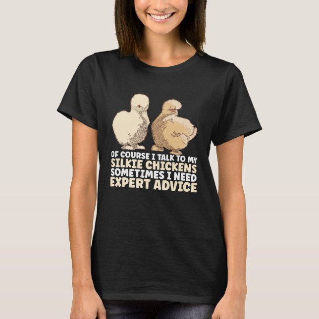 Camiseta Frango de seda animal Silk Chinese Silk (Frente)