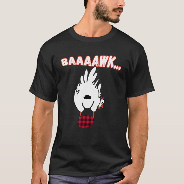Camiseta Frango de Xadrez de Búfalo Caaaacareja (Frente)