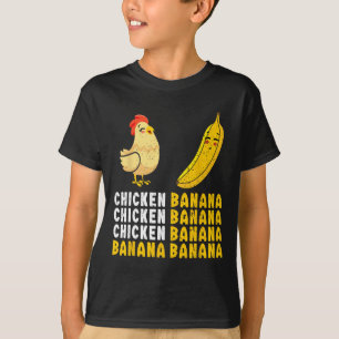Camiseta Frango E Dança Da Nana Meme Engraçado Para Meninas