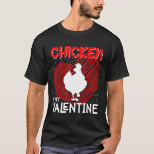 Camiseta Frango É Meu Namorado Zookeeper de Animais