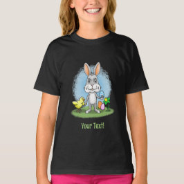 Camiseta Frango e o coelho de Páscoa