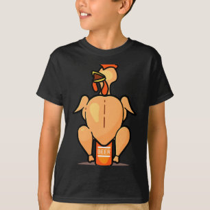 Camiseta Frango Em Lata Bbq Cute Ckyard Presente Da Grelha