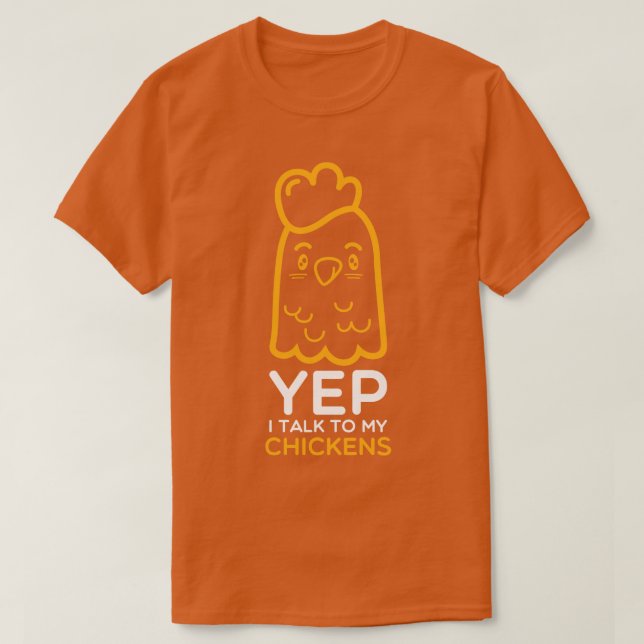 Camiseta Frango Engraçado (Frente do Design)