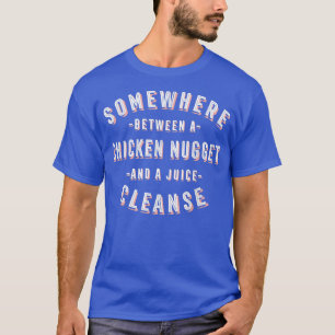 Camiseta Frango Engraçado e Frango Limpo de Sumo L