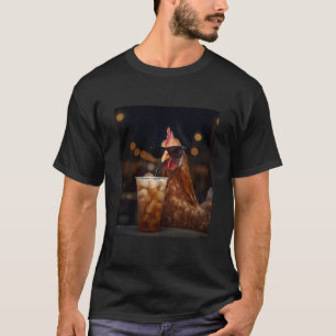 Camiseta Frango Engraçado Frango Legal Com Presente De Faze