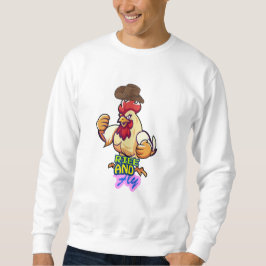 Camiseta "Frango Engraçado: Levante e Voar”