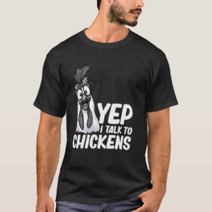 Camiseta Frango Engraçado Para Homens Mulheres Fazendeiro d
