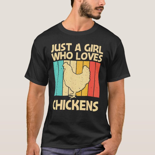 Camiseta Frango Engraçado Para Meninas Mãe Criadora de Fran (Frente)