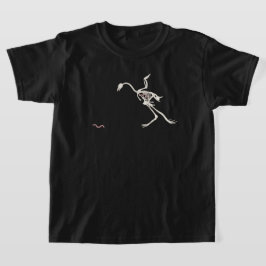 Camiseta Frango Esquelético Livre e Feliz