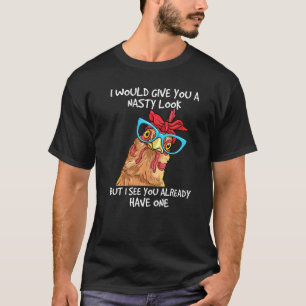 Camiseta Frango Eu Daria Um Humor Fazenda.