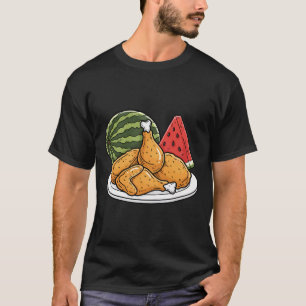 Camiseta Frango, Frango Frito E Melancia Vibes De Piqueniqu