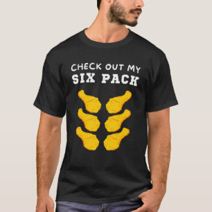 Camiseta Frango Frito Confira Meu Seis Embalagens Humor Gin