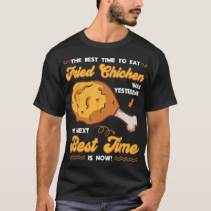 Camiseta Frango Frito Frango Marinado Refeição Lanche Cr