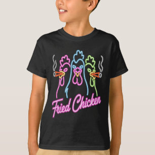 Camiseta Frango Frito Galinhas Arte Divertida Fazenda Avicu