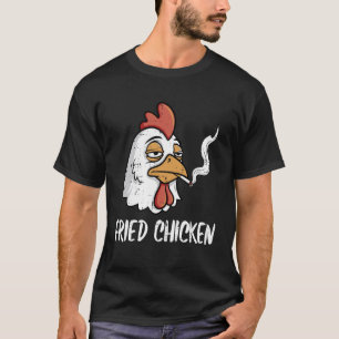 Camiseta Frango Frito Piada Engraçada Humor Adulto Homens M