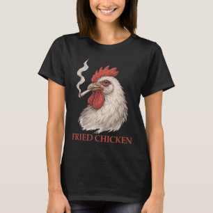 Camiseta Frango Frito Stoner Engraçado Maconha