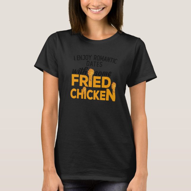 Camiseta Frango Frito Você Me Conquistou Com Frango Frito 9 (Frente)