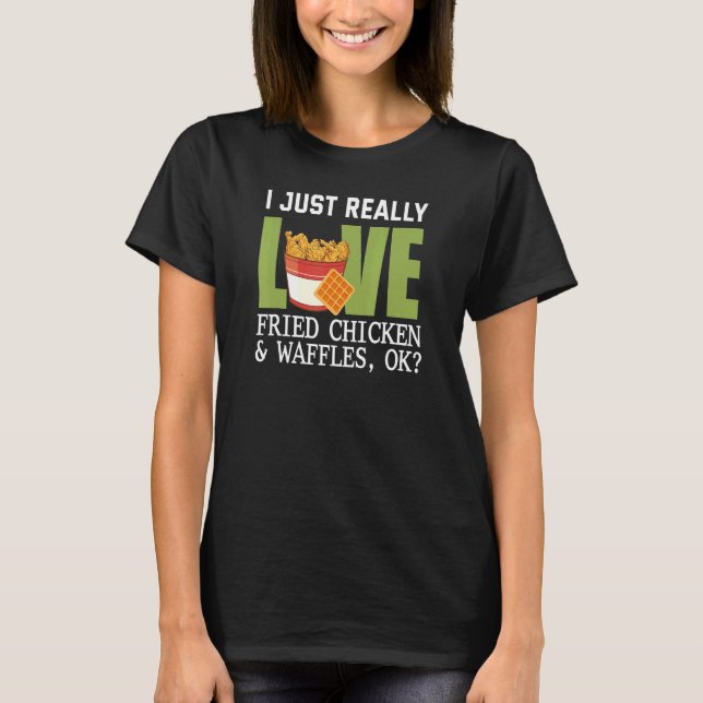 Camiseta Frango Frito & Waffles   Frango Frito (Frente)