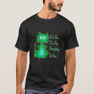 Camiseta Frango Gato Está Tudo Bem