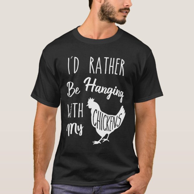 Camiseta Frango I d Preferencialmente (Frente)