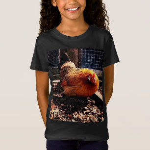 Camiseta Frango laranja
