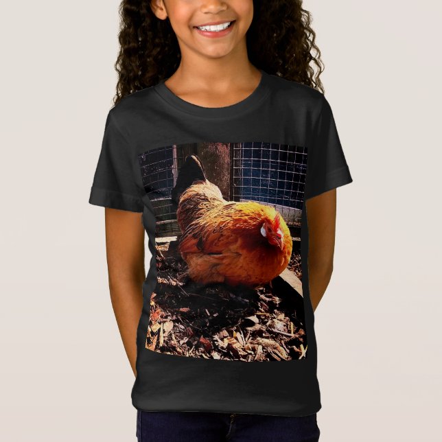 Camiseta Frango laranja (Frente)