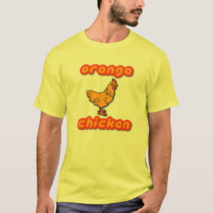 Camiseta frango laranja