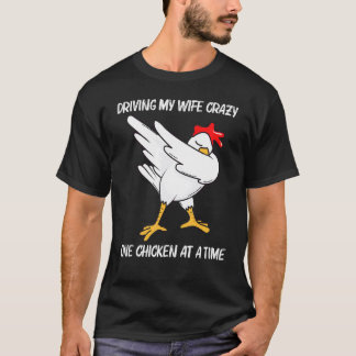 Camiseta Frango Legal Para Homens Pai Dabbing Ave Doméstica