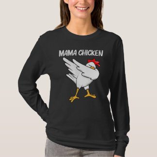 Camiseta Frango Legal Para Mulheres Mãe Dabbing Ave Domésti
