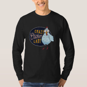 Camiseta Frango Louco De Frango Para Meninas
