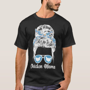 Camiseta Frango Mama Mensagem Bun Ficken Proprietário Chick
