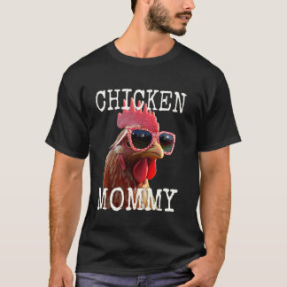 Camiseta Frango Mamãe Franguinho Mãe Mãe Fazendeiro Aves Mã