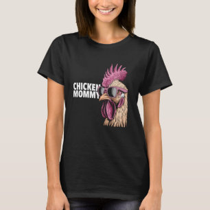 Camiseta Frango Mamãe Galinha Bonita Galo Aviário Fazenda A
