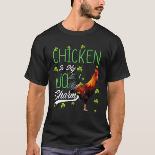 Camiseta Frango Meu Cachorro é Meu Amuleto da Sorte