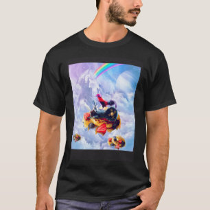 Camiseta Frango Montado em Gazela nas Nuvens e Waffles