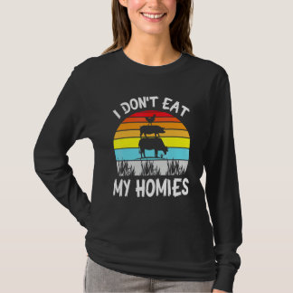 Camiseta Frango Montado Porco Montado Vaca Juntos Eu Não Co