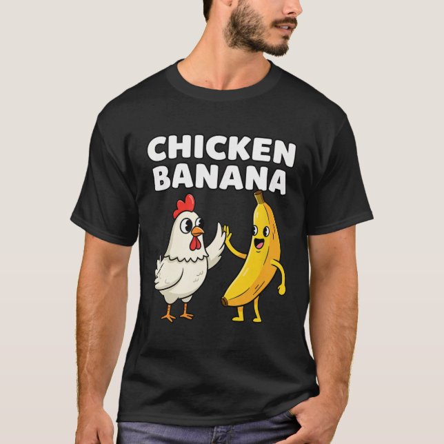 Camiseta Frango Nana Highfive Diversão  (Frente)