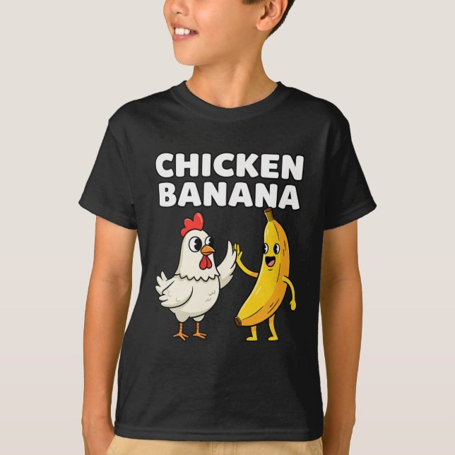 Camiseta Frango Nana Highfive Diversão  (Frente)