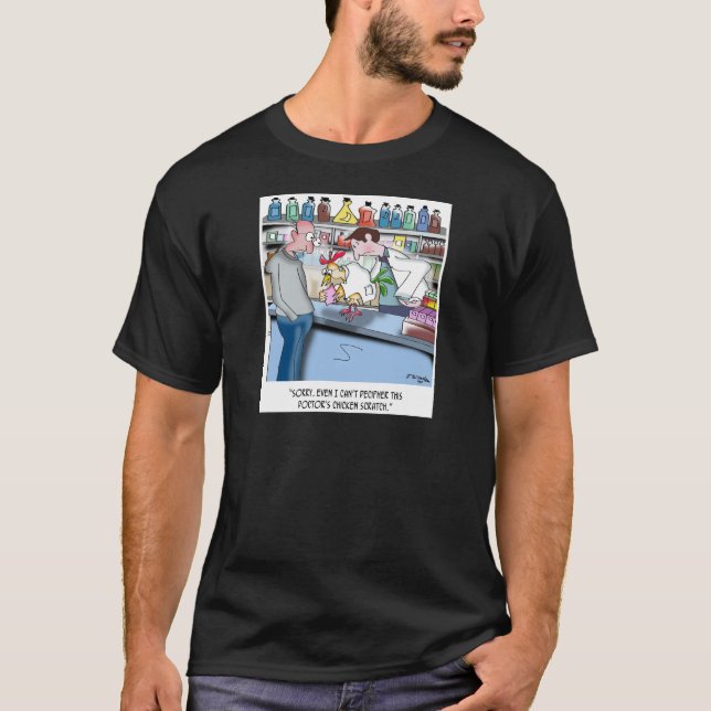 Camiseta Frango não consegue decifrar o crack de frango do  (Frente)