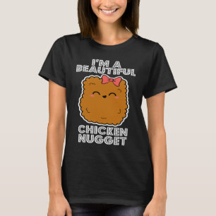 Camiseta FRANGO NUGGET Mulheres Legal Comida rápida
