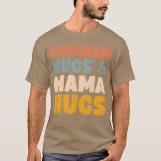 Camiseta Frango Nugs e Abraços da Mamãeoddler Nuggets Comid
