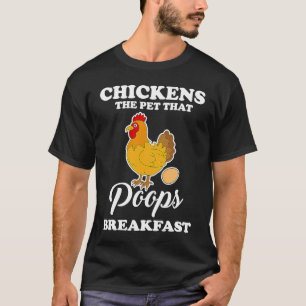 Camiseta Frango o Pet, Das Kackt Construtor de Café da Manh