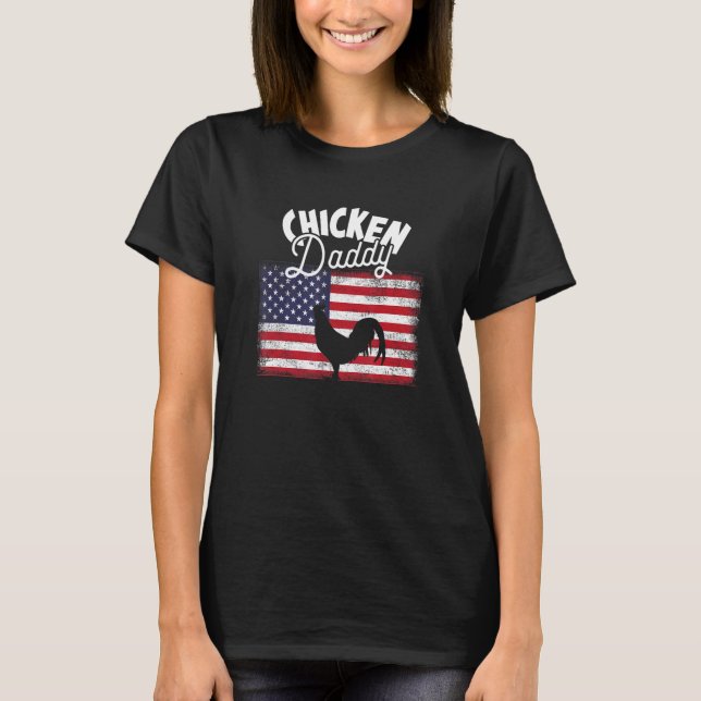 Camiseta Frango Papa Fazendeiro Frango (Frente)