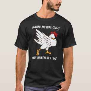 Camiseta Frango Para Homens Pai Aves Galo Ovo 1