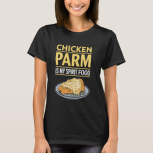 Camiseta Frango Parm é a minha comida espiritual Italiana F