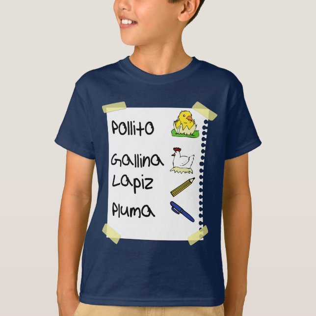 Camiseta frango pollito (Frente)