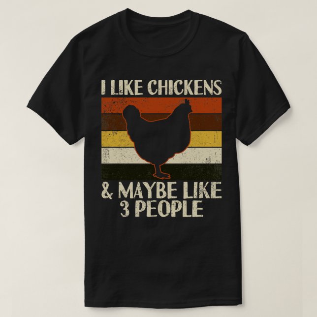 Camiseta Frango Proprietário de Frango Chicken Lover 1 (Frente do Design)