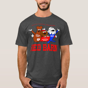 Camiseta Frango Red Barn Fome Hamburger Grande Fome De Peix